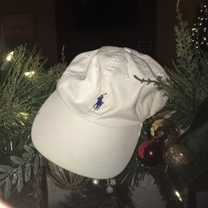 Polo by Ralph Lauren white cap